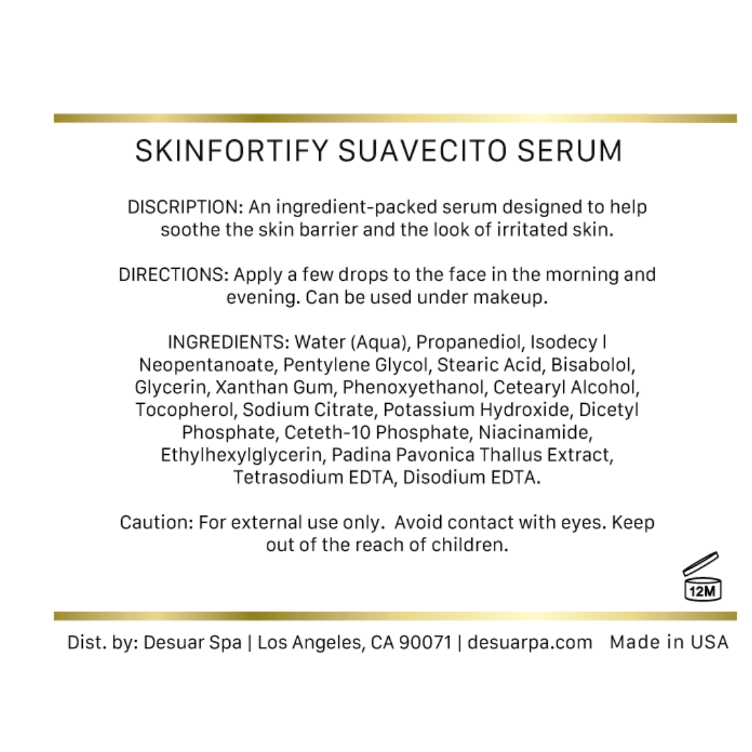 SkinFortify Suavecito Serum