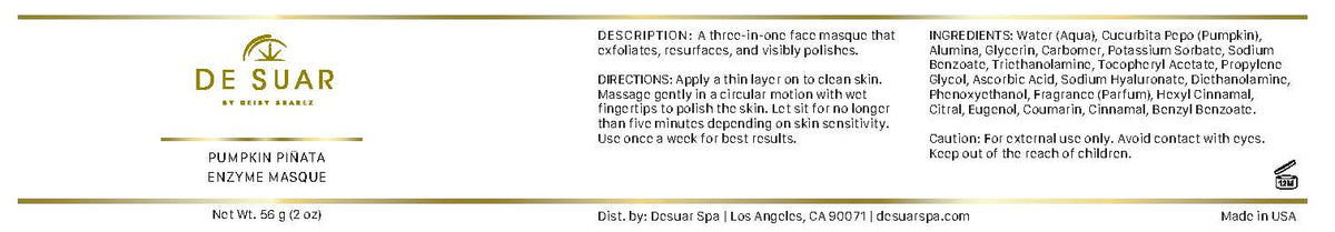 Pumpkin Piñata Enzyme Masque