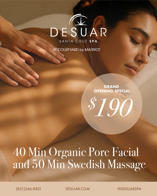 Santa Cruz Grand Opening Special 90-Min Massage & Facial