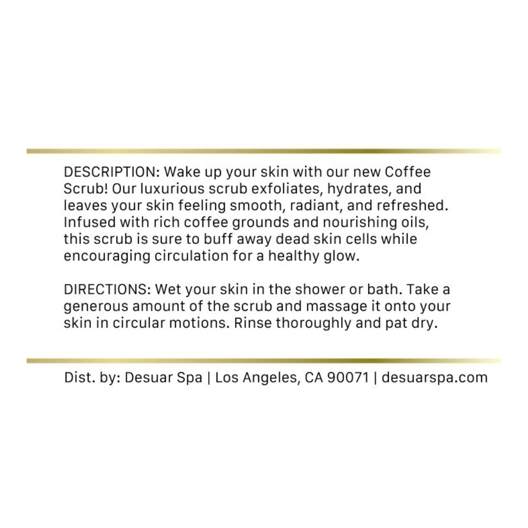 Café con Glow Scrub
