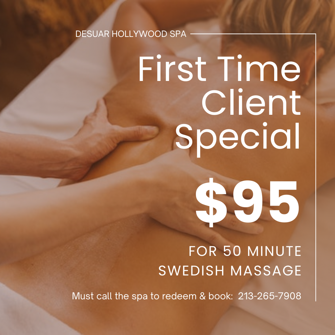 Hollywood First Time Client Special 50-Min Massage