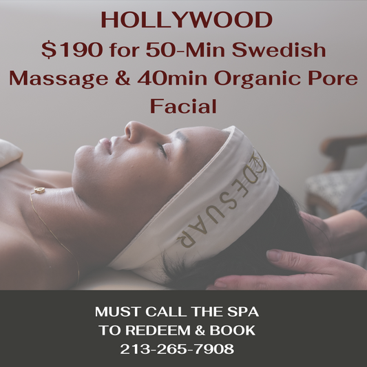First Time Client Special 90-Min Massage & Facial