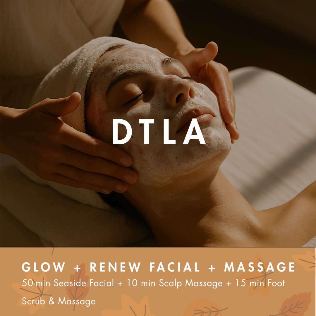 Glow + Renew Facial + Massage