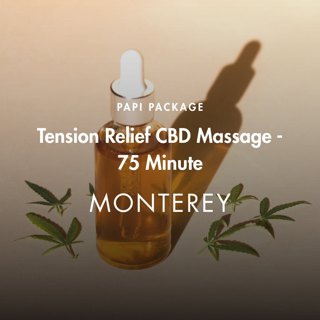 PAPI PACKAGE 75 Minute Tension Relief CBD Massage