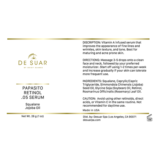 PAPASITO Retinol .05 Serum