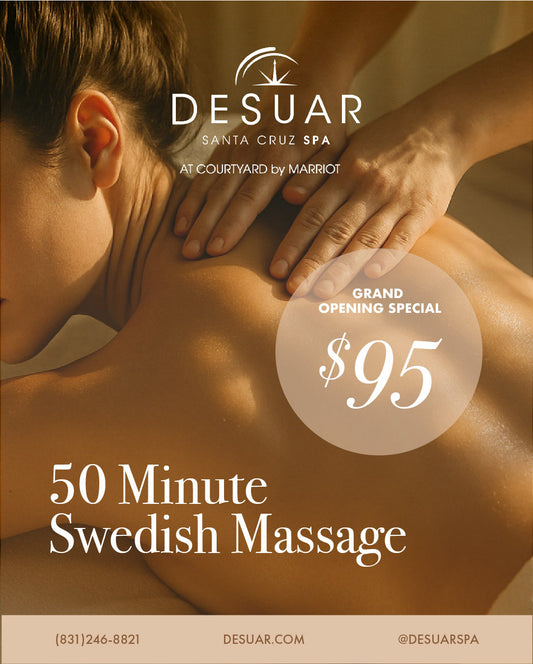 Santa Cruz Grand Opening Special 50 Minute Swedish Massage