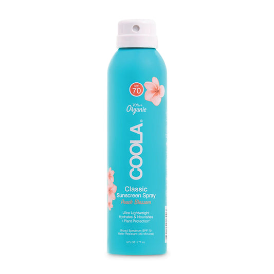 COOLA Classic Body Spray SPF70 6oz - Peach Blossom